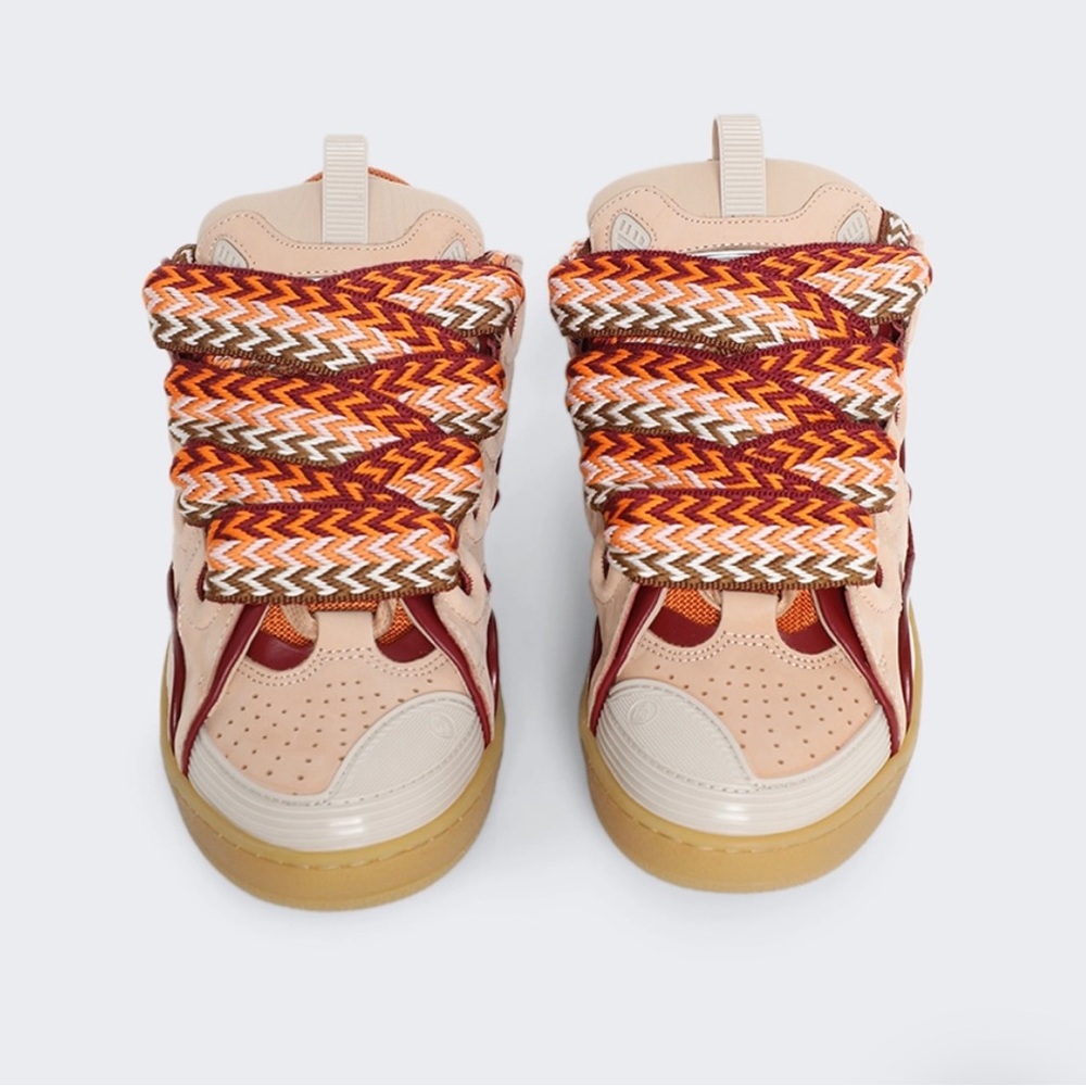 Lanvin curb sneakers